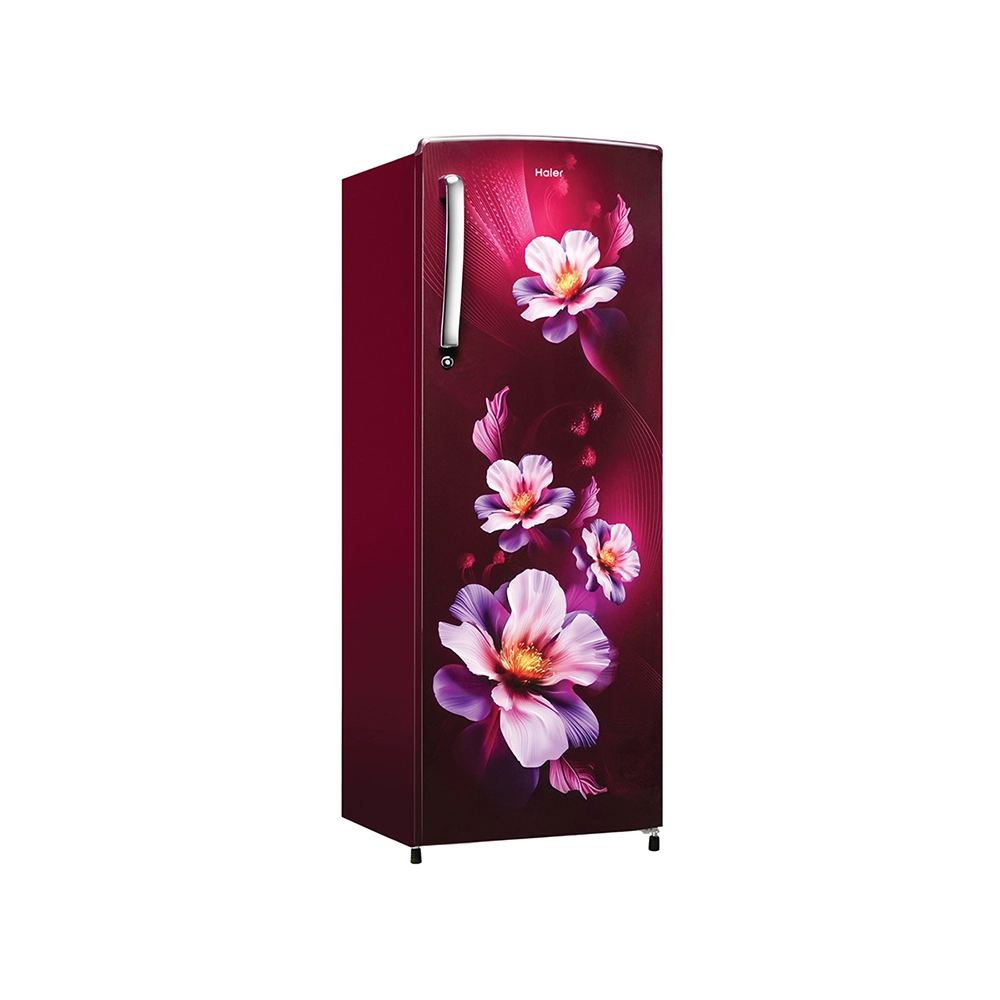Haier 253 L  2 Star  Red Karen  Single Door Refrigerator